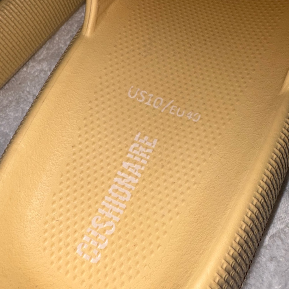 Casual Slide Sandals in Yellow - Picture 3 of 4